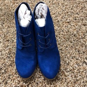 Brand new royal blue heels